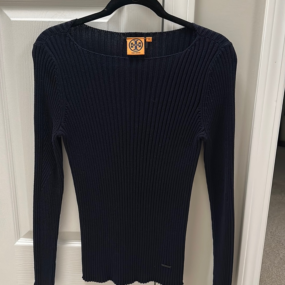 Tory Burch Navy Sweater